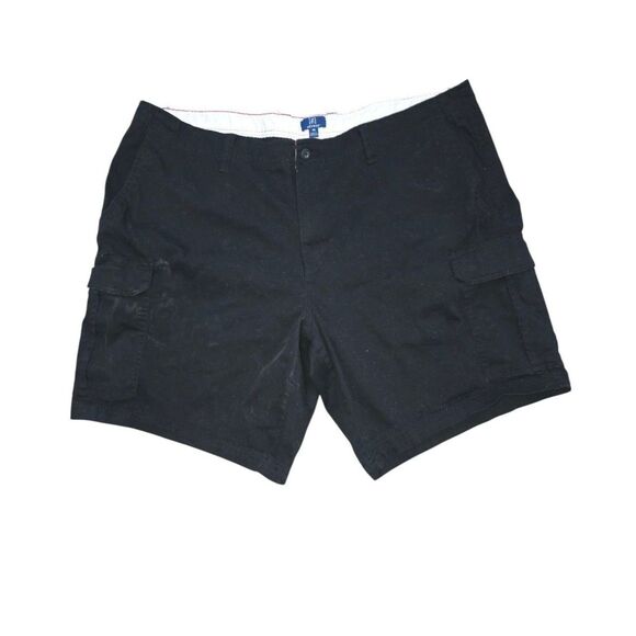 George Other - George Men's Cargo Shorts Size 46 Black Utility Outdoor Casual Big Tall